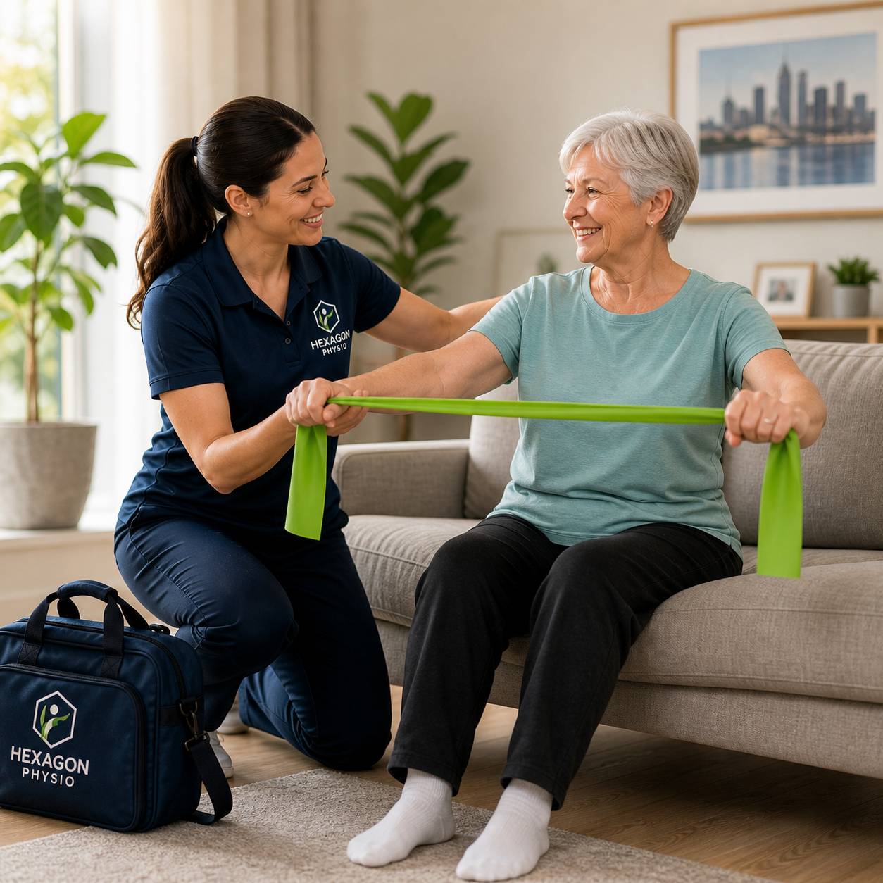 NDIS physiotherapy home visit